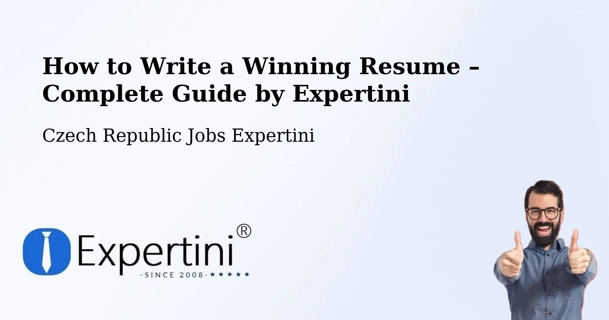 Resume Writing Guide for Job Seekers – Ostrava - Ostrava, Czech Republic Jobs Expertini